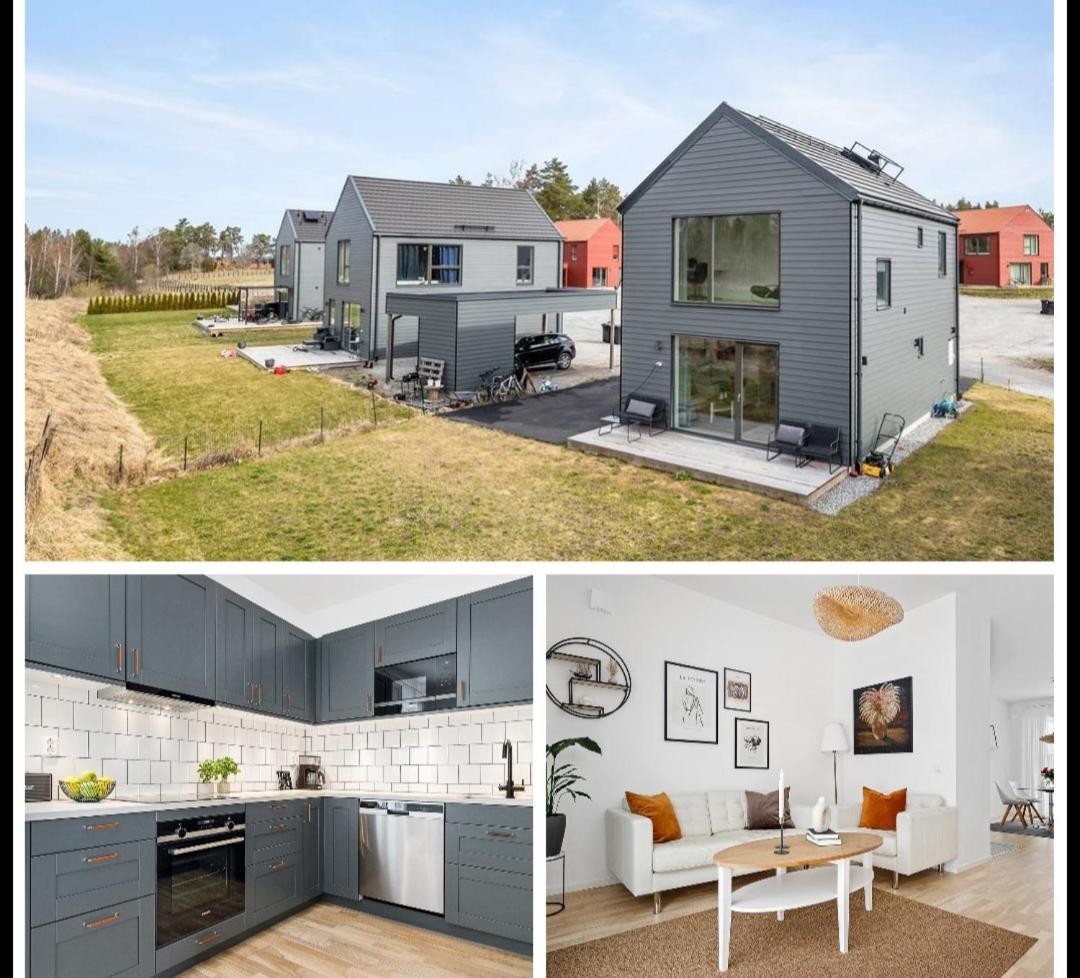 Villa Luxurious Newly Built With Patio And Private Parking Sigtuna